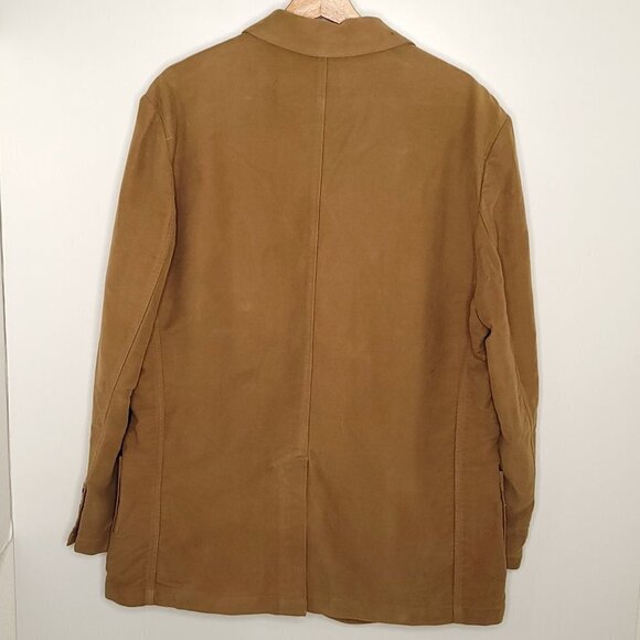 Robert Graham Russell Suede Woven Blazer Jacket - Picture 9 of 11